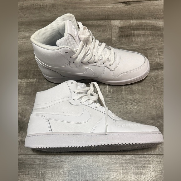 Nike Ebernon Mid 'Triple White' - US 7.5 - Picture 6 of 12